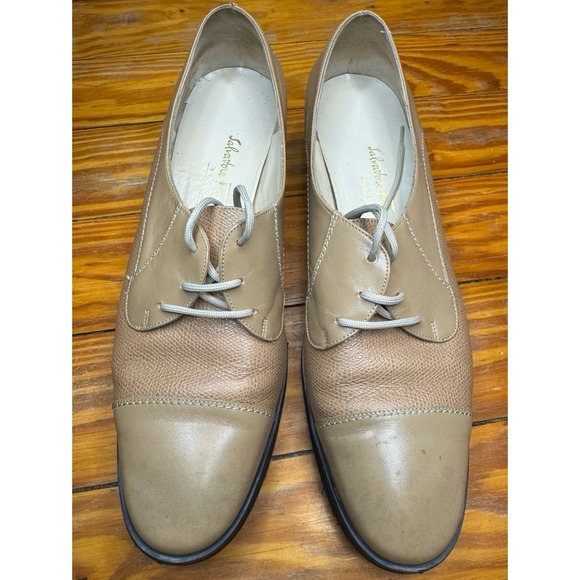 Salvatore Ferragamo Boutique Extra Light Oxford Loafers Size 10 - Picture 9 of 12